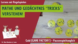 Mathespiel Grundschule Gold GAME FACTORY spielend lernen und lehren in Klasse 1 und 2 [upl. by Donall935]