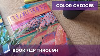 Color Choices by Stephen Quiller Art Book Flip Through review on blog Great color inspiration [upl. by Anivlem729]