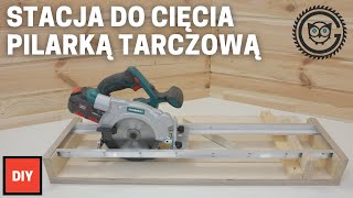 Prowadnica do piły tarczowej akumulatorowej DIY [upl. by Lierbag]