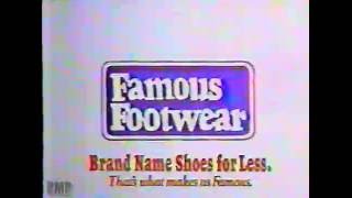 Famous Footwear Commercial 1992 [upl. by Acker]