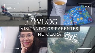 VLOG VIAGEM CEARÁ  Arrumando a mala tomando café aeroporto  PARTE 1 [upl. by Atokad]