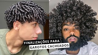 DEDOLISS FITAGEM E OUTRAS 💥✨ FINALIZAÇÕES PARA GAROTOS CACHEADOS [upl. by Deerdre]