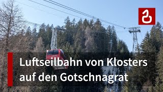 Die Geschichte der Luftseilbahn Klosters  Gotschnagrat  Davos  Parsenn  Gotschna [upl. by Einaffit]