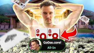 Steffen Sontheimer Jumps Back Into the ZOOM 500 Pool 🤿 Poker Highlights [upl. by Idelia]