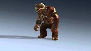 Shadowrun Troll Attacks Dwarf Funny Animation [upl. by Nohtanhoj659]