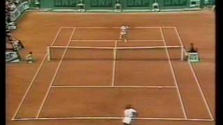 Amazing tennis point Steffi Graf 6 [upl. by Herra]