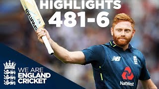 England Smash World Record 4816  England v Australia 3rd ODI 2018  Highlights [upl. by Kurt706]