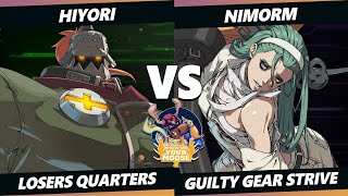 Show Me Your Moose 2 TOP 8  Hiyori Potemkin Slayer Vs Nimorm ABA Guilty Gear Strive [upl. by Allicerp]