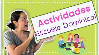 Juegos Bíblicos Para Niños de 3 a 5 Años  Escuela Dominical [upl. by Knute161]