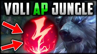 AP VOLIBEAR JUNGLE BIG AP SCALINGS😈 HUGE BURST x25 MEJ  Volibear Jungle League of Legends [upl. by Sine775]