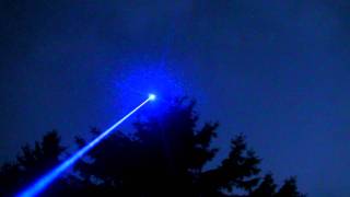 1W Blue Laser Skyshot [upl. by Frances]