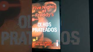 UNBOXING FIVE NIGHTS AT FREDDYS THE SILVER EYES OLHOS PRATEADOS fnaf books fivenightsatfreddys [upl. by Alduino]