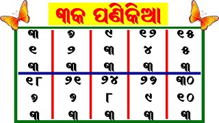 Odia panikia sikhya  3 Table counting  Multiplication Table  panikia trick  panikia tips [upl. by Lihka]