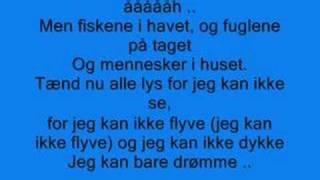 Blå øjne  Fiskene i havet Lyrics [upl. by Alemak]