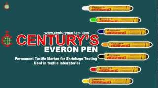 Centurys Everon Pen  Dalo Texpen Textile Marker Substitute [upl. by Sadick]