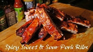 How To Make Sweet and Sour Pork Ribs  Recipe [upl. by Zoba]