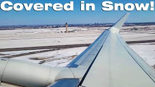 Flying out after The Great Texas Freeze Snowstorm [upl. by Anniahs]