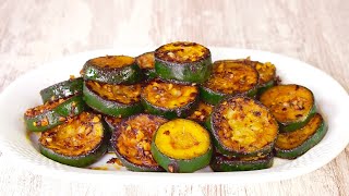 CALABACÍN increíblemente DELICIOSO en 5 MIN‼️ Receta fácil de calabacin [upl. by Blanka89]