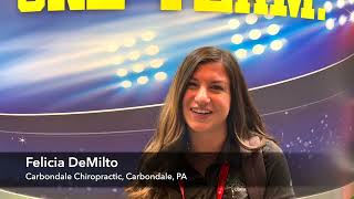 Testimonial  Felicia DeMilto Carbondale Chiropractic Carbondale PA [upl. by Northrup716]