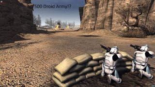 500 Droids Unleased onto Ryloth MOWAS2 Star Wars mod [upl. by Anitsrhc]