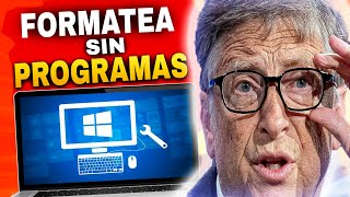 FORMATEAR Windows 10 SIN PERDER Windows  RESTAURAR Windows 10 a estado de FABRICA 202320242025 [upl. by Romine612]