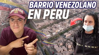 Así es el barrio de VENEZOLANOS 🇻🇪 EN PERU  SAN JUAN DE LURIGANCHO  LIMA 🇵🇪 [upl. by Namad]