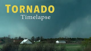 TORNADO FORMING TIMELAPSE  Iowa April 16 2024 [upl. by Notled]