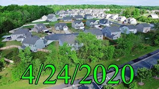 Construction Timeline of Lindley Park Estates at Springwood Park  Whitsett NC [upl. by Memberg]