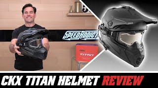 CKX Titan Helmet Review at SpeedAddictscom [upl. by Parks]