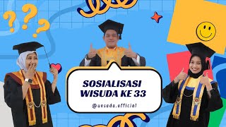 Sosialisasi Wisuda ke 33 UNIVERSITAS DARMA PERSADA [upl. by Zeiger]