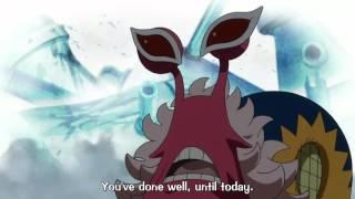 Doflamingos last words to Vergo quotYouve done well until todayquot ONE PIECE episode 619 [upl. by Hanae]