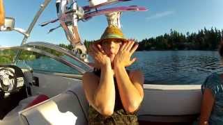 spring taketwo  Lake Steilacoom  GoPro Wakeboarding Wake Surf [upl. by Behnken]