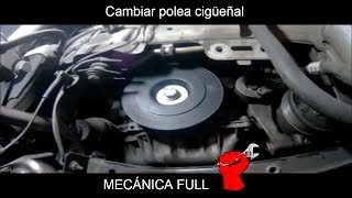 cambiar polea cigüeñal Renault Megane [upl. by Loftis]