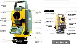 Total Station explanation in HindiTotal Station Basics [upl. by Yorgos]