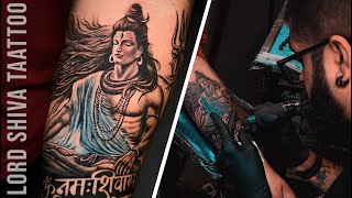 LORD SHIVA TATTOO amp TUTORIAL BY tattoosbyabhishek [upl. by Stirling303]