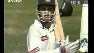 SOURAV GANGULY embarrassed by GLENN McGRATH  1996 DELHI [upl. by Anitsrik533]