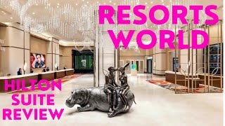 Hilton Resorts World Las Vegas  Full Resort Review  Hotel Casino Pools and Restaurants [upl. by Lody]