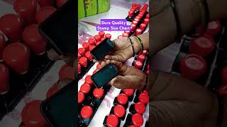 Dura Stamp is Best quality Pre ink Stamp durastamp collection sizechart shortvideo [upl. by Naie819]