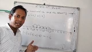 CLASS 6  INTEGERS CHAPTER 6 EX 62 SOLUTION [upl. by Nowyt]