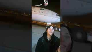 Rhea Ripley and Damian Priest hopping on the plane after Crown Jewel [upl. by Caldeira771]