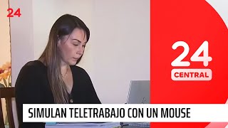 quotMouse Jigglersquot despiden a trabajadores por simular teletrabajo  24 Horas TVN Chile [upl. by Fidole]