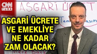 2024te Asgari Ücrete ve Emekliye Ne Kadar Zam Olacak Haber [upl. by Ellenehs3]