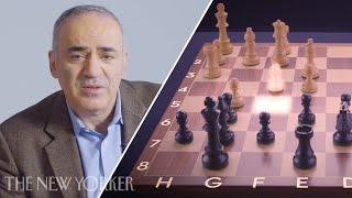 Chess Grandmaster Garry Kasparov Replays His Four Most Memorable Games  The New Yorker [upl. by Anaehr]