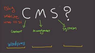 What is a CMS  Content Management Sysytem [upl. by Eaned]