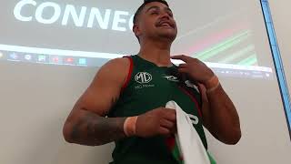 Latrell Mitchell 150 NRL Games Jersey Presentation [upl. by Millard]