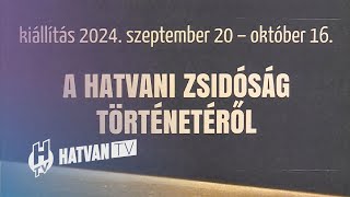 A hatvani zsinagóga és a gettók történetei a falakon [upl. by Innavoeg]