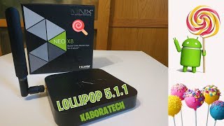 Minix XH8  Finless Lollipop ROM 10 [upl. by Lamhaj]