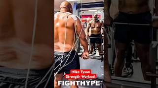 Mike Tyson FULL STRENGTH WORKOUT for Jake Paul KNOCKOUT in 60 SECONDS [upl. by Nomar]