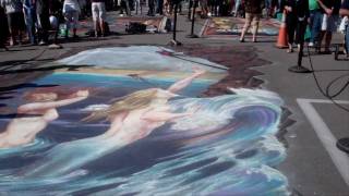 Sarasota Florida Chalk Festival [upl. by Llenrac]