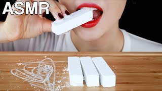 ASMR Edible Chalk Eating Sounds Part 2  먹는 분필 먹방 2탄  Crunchy  MINEE EATS [upl. by Ahsotal]